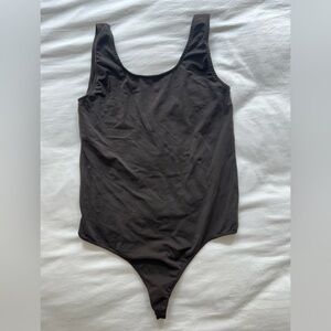 Brown M SKIMS Tank Bodysuit